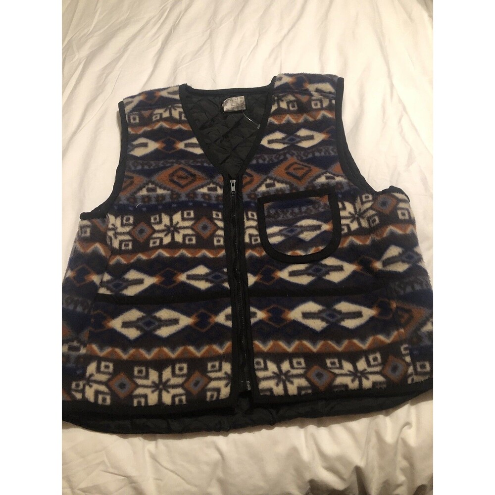 Uniform code Fleece Vest Aztec Look Size XL